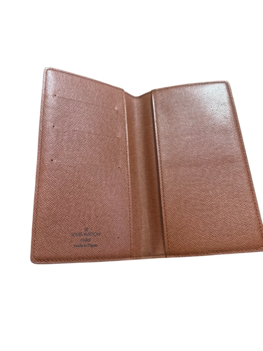 Louis Vuitton Brown Monogram Long Wallet w/ COA